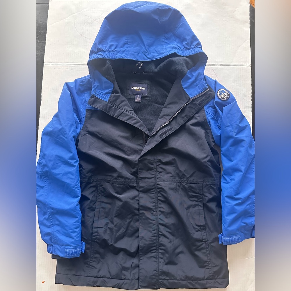 Lands’ End Kids Squall Jacket | Size L (10–12)